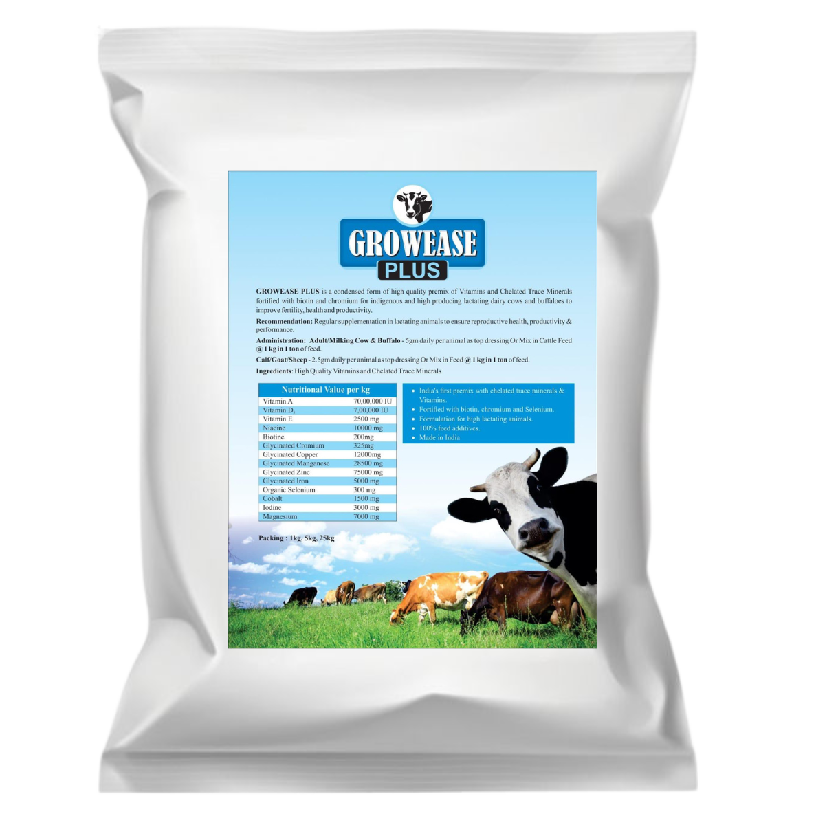 GROWEASE PLUS product packshot